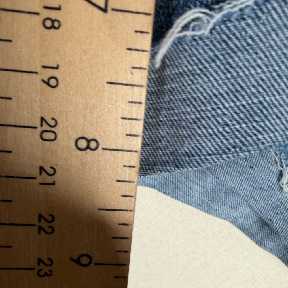 Seven7 Relaxed Bermuda Denim Shorts size 6 Blue - Picture 13 of 13
